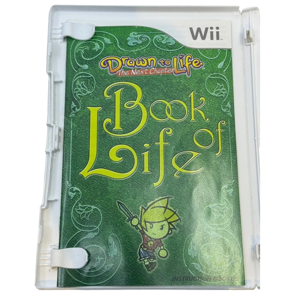 Drawn to Life The Next Chapter Nintendo Wii Game CIB THQ Action Adventure 2009‎